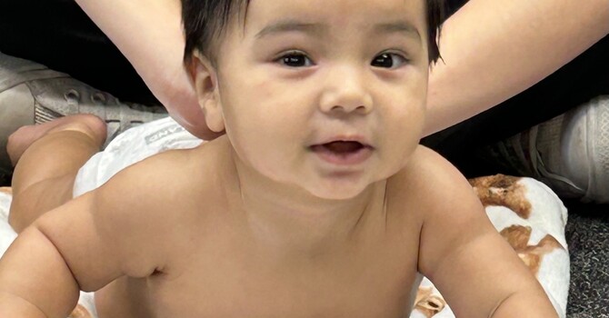 Importance of Tummy Time! image